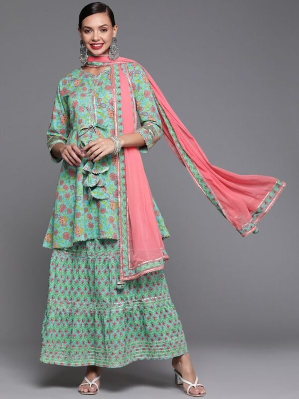 Indo Era 48 Classic Wear Kurti With Pant And Dupatta