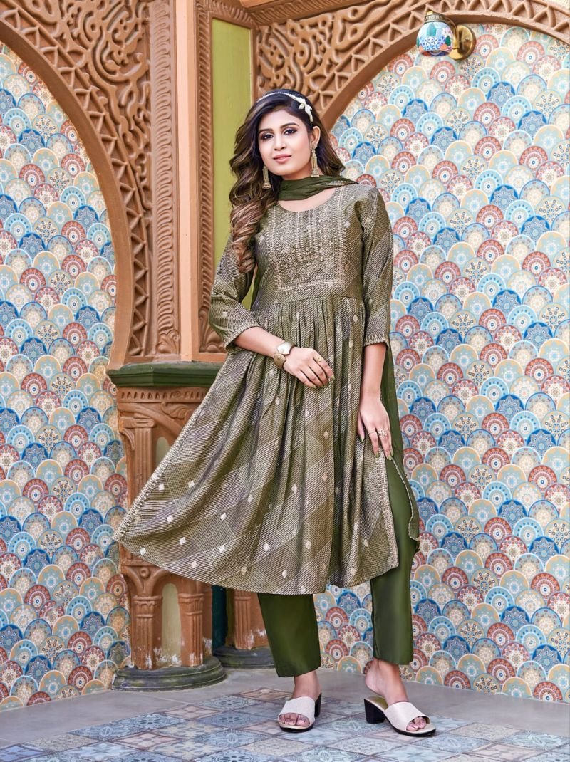 Ossm Mannat Vol 2 Fancy Kurti With Bottom Dupatta Collection