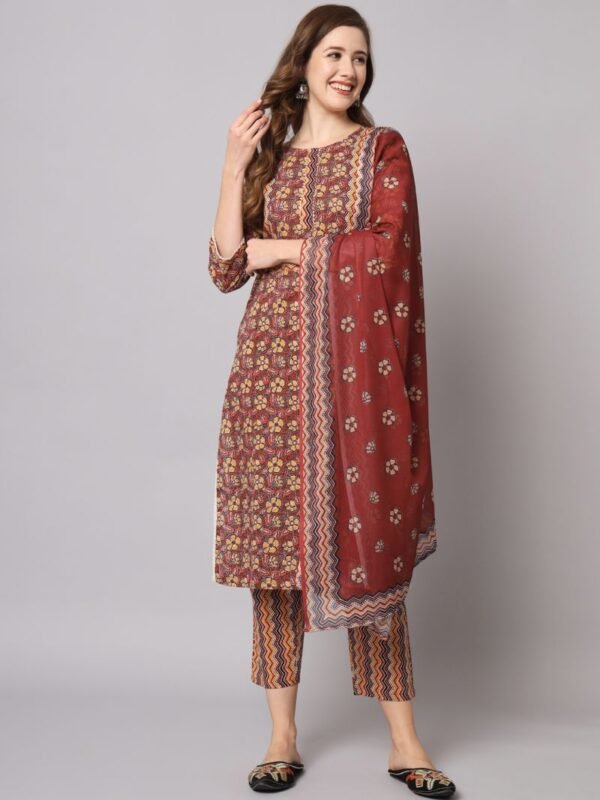 Sl Heer Exclusive Kurti With Bottom Dupatta Collection
