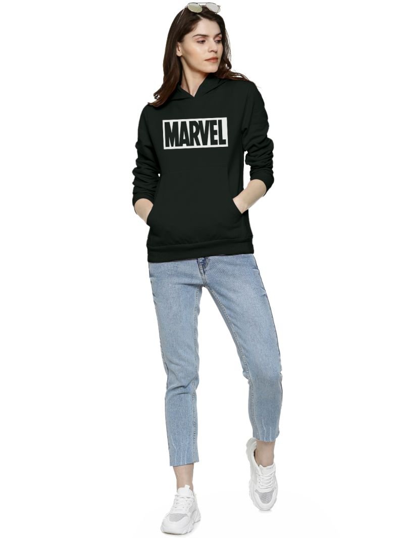 Swara Marvel Print Designer Ladies Hoodi Collection