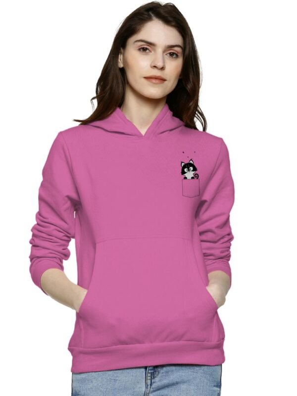 Swara Cat Pocket 1 Designer Hoodi Collection