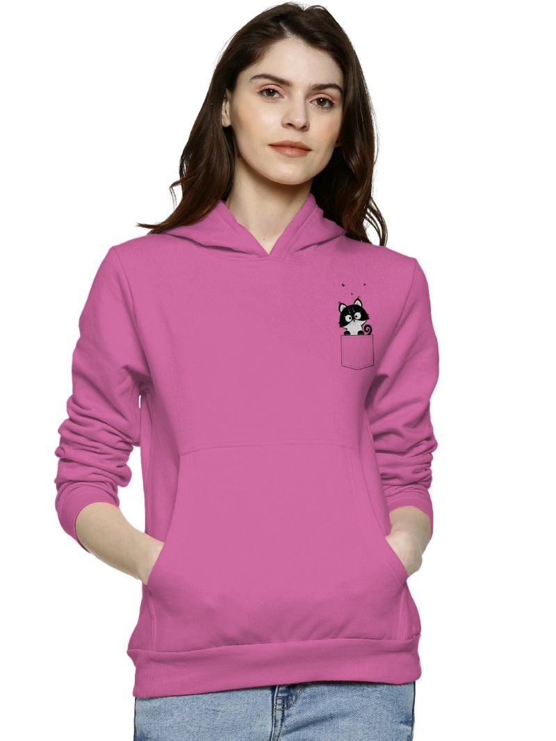 Swara Cat Pocket 1 Designer Hoodi Collection