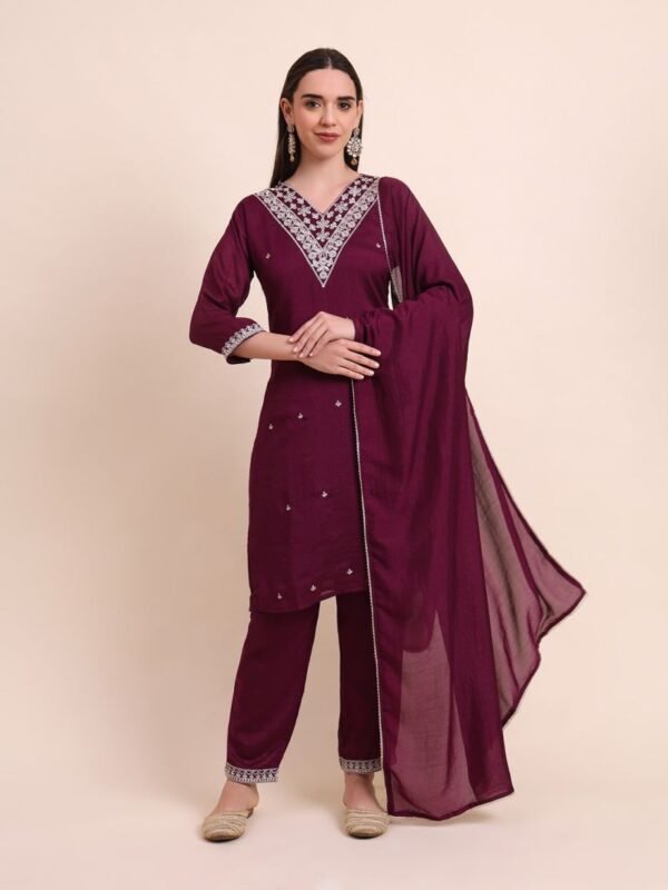 Kaavi Silk Blend Kurta Bottom With Dupatta Collection