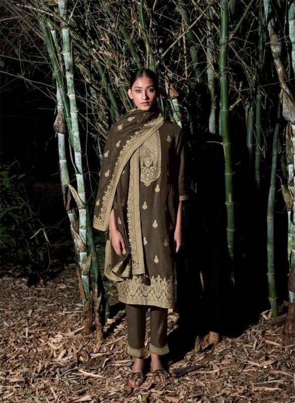 Four Buttons Seher New Kurti With Bottom Dupatta Collection