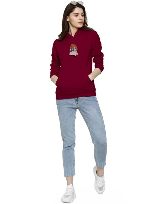 Swara Hey Buddy Designer Ladies Hoodi Collection