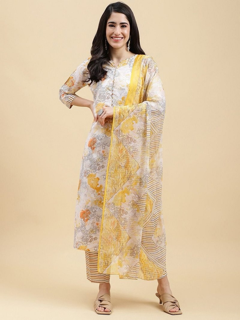Riyana 47 Cotton Kurti Bottom With Dupatta Collection - Image 2