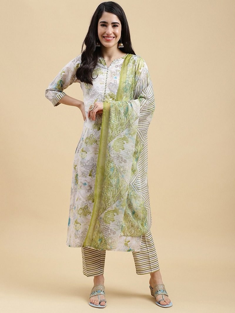 Riyana 47 Cotton Kurti Bottom With Dupatta Collection - Image 3
